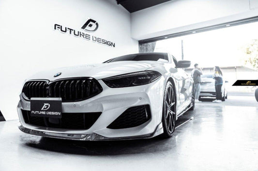 Future Design Carbon FD GT Carbon Fiber Front Lip for BMW G14 G15 G16 8 Series 840i 850i - Performance SpeedShop