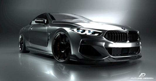 Future Design Carbon FD GT Carbon Fiber Front Lip for BMW G14 G15 G16 8 Series 840i 850i - Performance SpeedShop