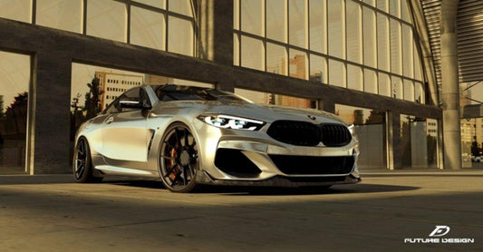 Future Design Carbon FD GT Carbon Fiber Front Lip for BMW G14 G15 G16 8 Series 840i 850i - Performance SpeedShop