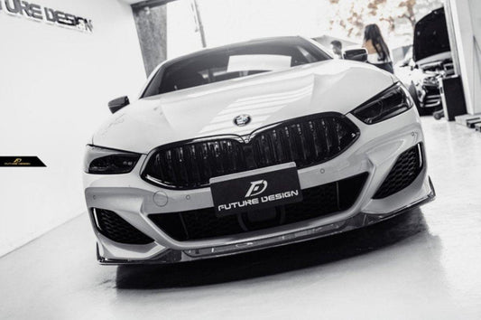 Future Design Carbon FD GT Carbon Fiber Front Lip for BMW G14 G15 G16 8 Series 840i 850i - Performance SpeedShop