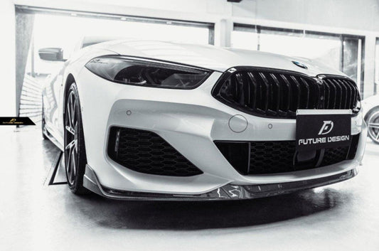 Future Design Carbon FD GT Carbon Fiber Front Lip for BMW G14 G15 G16 8 Series 840i 850i - Performance SpeedShop