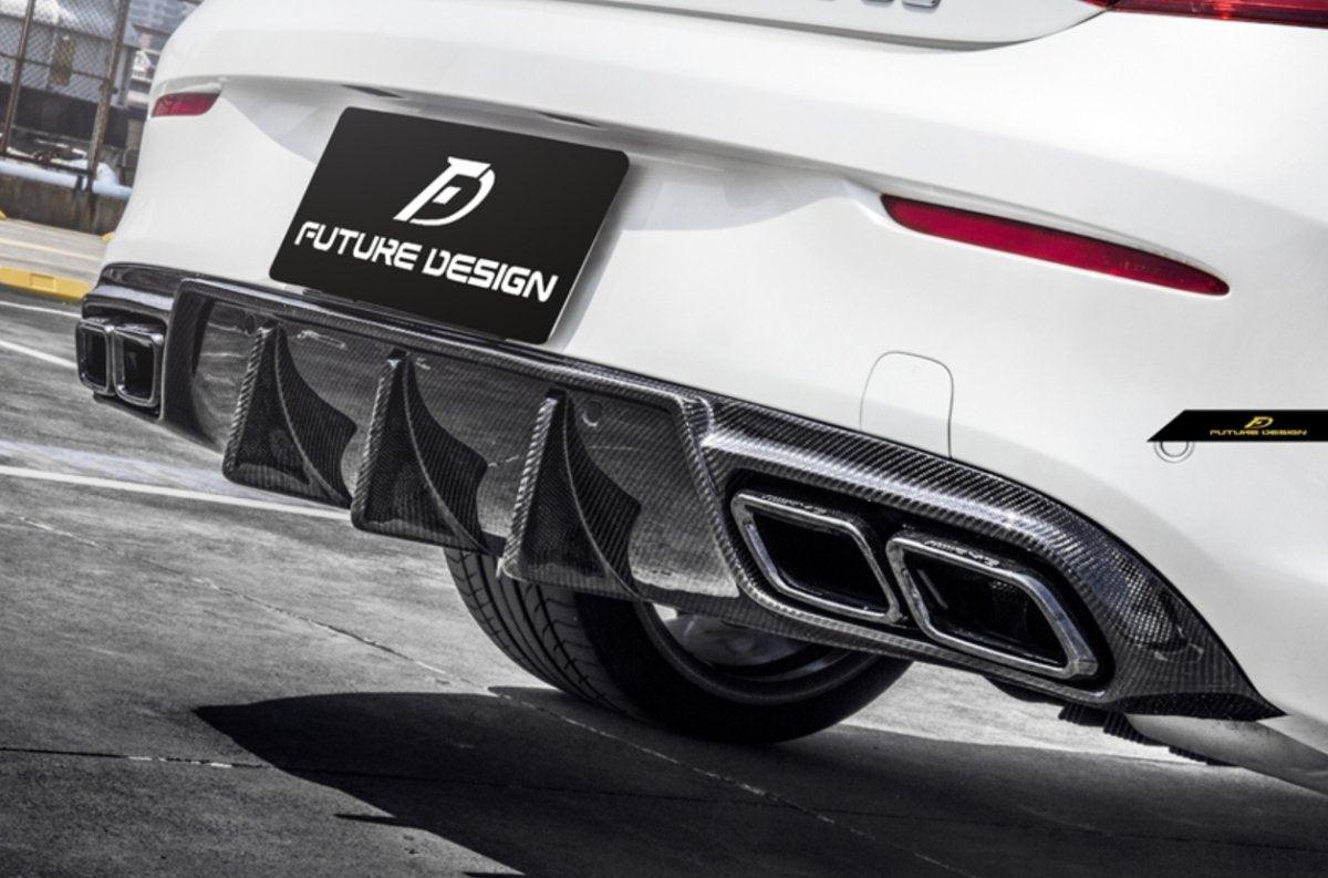 Future Design Carbon FD GT Carbon Fiber Rear Diffuser W205 AMG Package ...