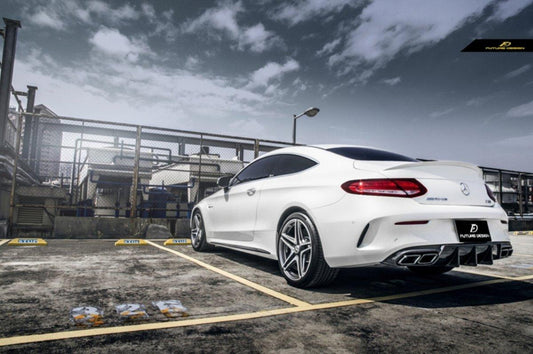 Future Design Carbon FD GT Carbon Fiber Rear Diffuser W205 AMG Package/AMG C63 C Coupe 2015-ON - Performance SpeedShop