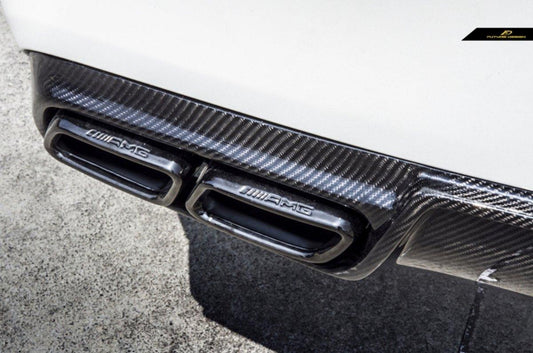 Future Design Carbon FD GT Carbon Fiber Rear Diffuser W205 AMG Package/AMG C63 C Coupe 2015-ON - Performance SpeedShop