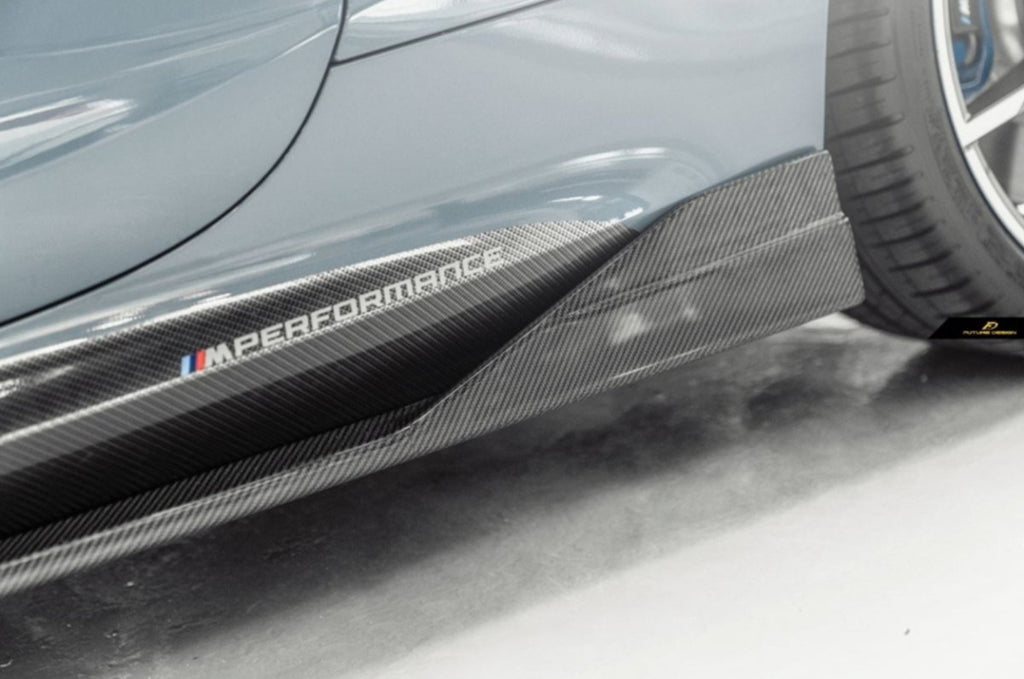 Future Design Carbon FD GT Carbon Fiber Side Skirts for BMW G14 G15 8 Series 840i 850i - Performance SpeedShop