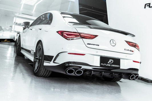 Future Design Carbon FD GTS Carbon Fiber Rear Spoiler For 2020-ON C118 CLA45 CLA35 CLA250 - Performance SpeedShop