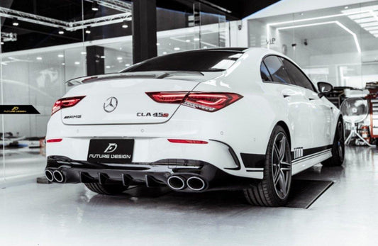 Future Design Carbon FD GTS Carbon Fiber Rear Spoiler For 2020-ON C118 CLA45 CLA35 CLA250 - Performance SpeedShop