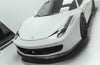 Future Design Carbon Ferrari 458 Carbon Fiber Front Lip Splitter - Performance SpeedShop