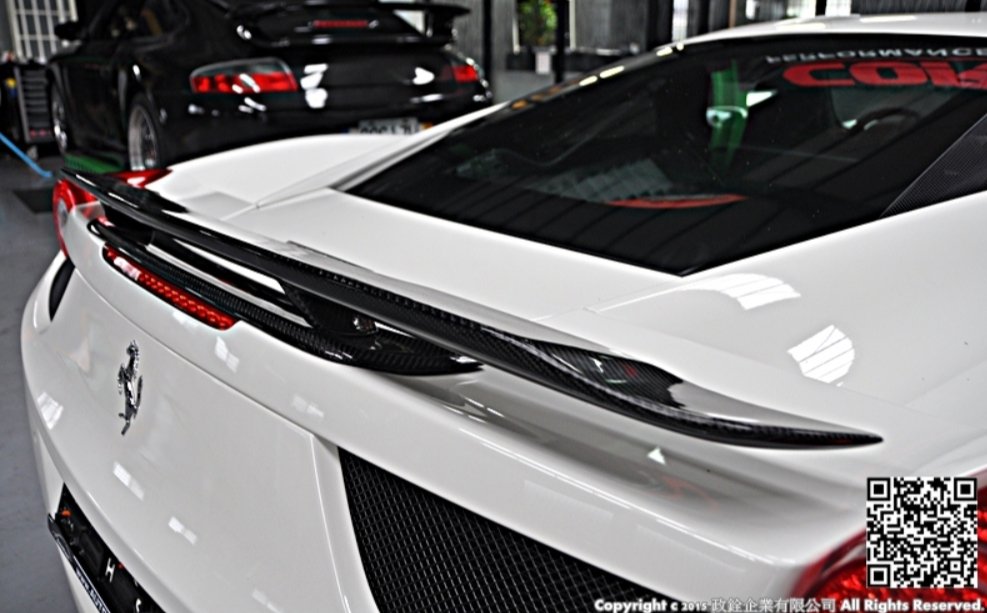 Ferrari 458 Build Rear Wing Future Design Carbon Ferrari 458 Carbon Fiber Rear Spoiler Wing ...