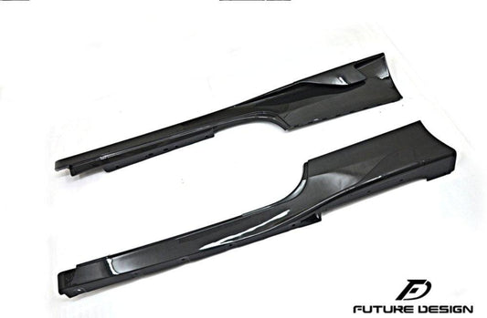 Future Design Carbon Ferrari 458 Carbon Fiber Side Skirts - Performance SpeedShop