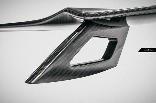 Future Design Carbon Ferrari 488 Carbon Fiber Rear Spoiler Wing - Performance SpeedShop