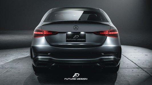 Future Design Carbon Fiber FD REAR SPOILER for W206 C300 C43 C63 Sedan 2021-ON - Performance SpeedShop