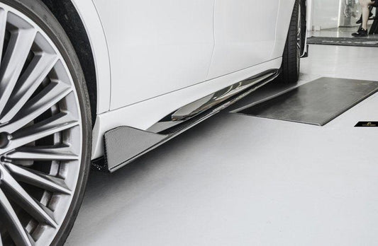 Future Design Carbon Fiber FD SIDE SKIRTS for W206 C300 C43 C63 Sedan 2021-ON - Performance SpeedShop