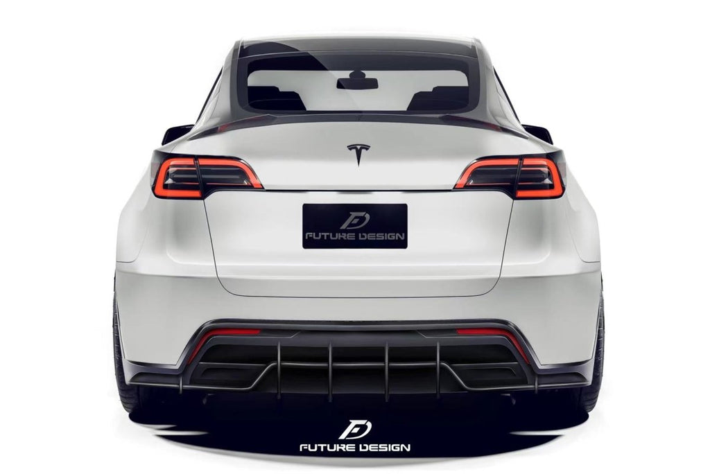 Future Design Carbon Fiber FD V1 REAR SPOILER for Tesla Model Y / Performance - Performance SpeedShop