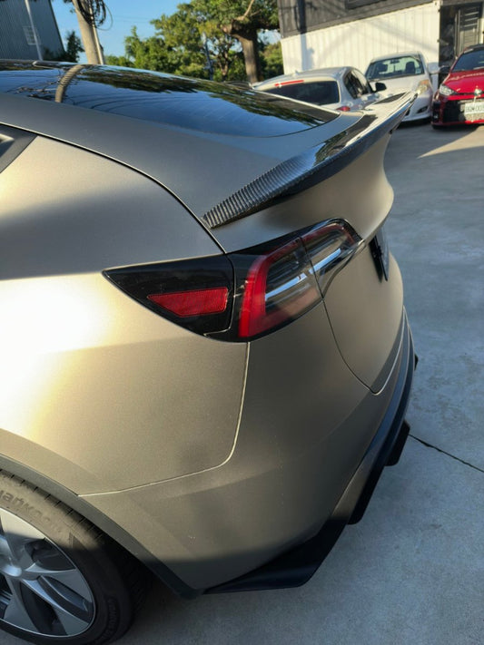 Future Design Carbon Fiber FD V2 REAR SPOILER for Tesla Model Y / Performance - Performance SpeedShop