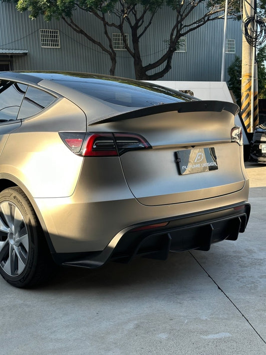 Future Design Carbon Fiber FD V2 REAR SPOILER for Tesla Model Y / Performance - Performance SpeedShop