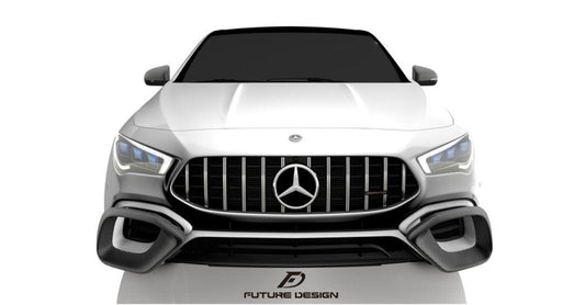 Future Design Carbon Fiber Front Bumper Surround For CLA C118 CLA45 2020-ON - Performance SpeedShop