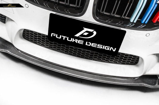 Future Design Carbon Fiber Front Lip H Style for BMW M5 F10 - Performance SpeedShop