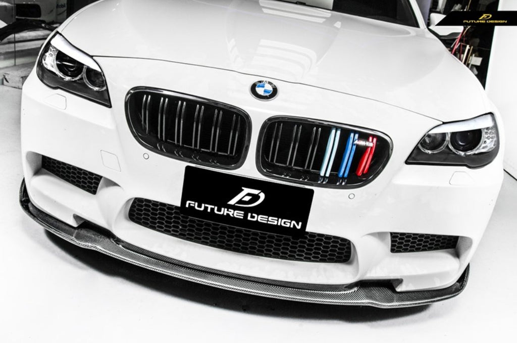 Future Design Carbon Fiber Front Lip H Style for BMW M5 F10 - Performance SpeedShop