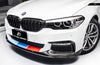 Future Design Carbon Fiber Front Lip M Performance Style For BMW 5 Series G30 530i 540i 2017-2020 Pre-facelift - Performance SpeedShop