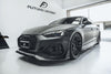 Future Design Carbon Fiber FRONT LIP SPLITTER - "Blaze kit" for Audi RS5 B9.5 2020-2022 - Performance SpeedShop