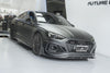 Future Design Carbon Fiber FRONT LIP SPLITTER - "Blaze kit" for Audi RS5 B9.5 2020-2022 - Performance SpeedShop