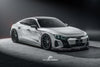 Future Design Carbon Fiber FRONT LIP SPLITTER for Audi e-Tron GT 2021-ON - Performance SpeedShop