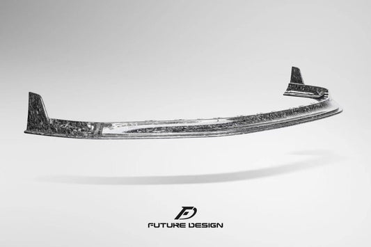 Future Design Carbon Fiber FRONT LIP SPLITTER for Porsche 992 Carrera & 4 & S & 4S - Performance SpeedShop