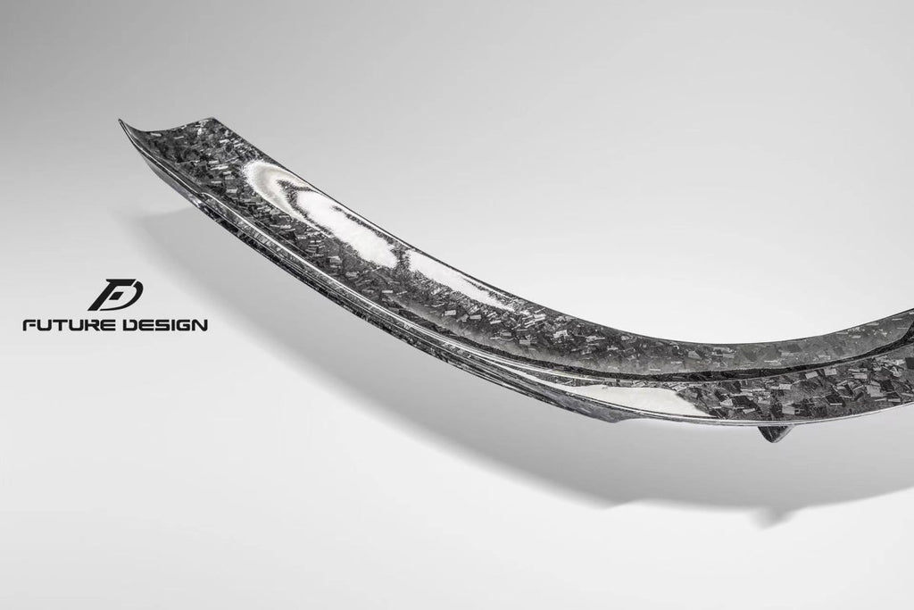 Future Design Carbon Fiber FRONT LIP SPLITTER for Porsche 992 Carrera & 4 & S & 4S - Performance SpeedShop