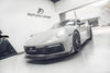 Future Design Carbon Fiber FRONT LIP SPLITTER for Porsche 992 Carrera & 4 & S & 4S - Performance SpeedShop