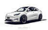 Future Design Carbon Fiber FRONT LIP SPLITTER for Tesla Model Y / Performance - Performance SpeedShop