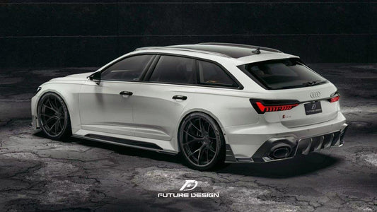 Future Design Carbon Fiber Full Body kit - Blaze kit for Audi RS6 C8 2020-2022 - Performance SpeedShop