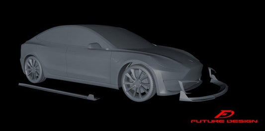 Future Design Carbon Fiber FULL BODY KIT for Tesla Model 3 - Performance SpeedShop