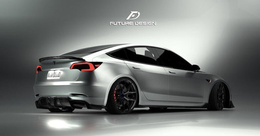 Future Design Carbon Fiber FULL BODY KIT for Tesla Model 3 - Performance SpeedShop