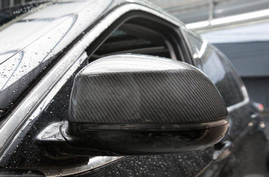 Future Design Carbon Fiber MIRROR CAP REPLACEMENT for BMW F15 X5 F16 X6 - Performance SpeedShop