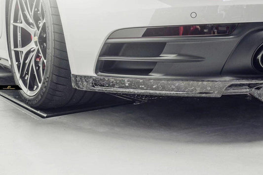 Future Design Carbon Fiber REAR DIFFUSER for Porsche 992 Carrera & 4 & S & 4S - Performance SpeedShop