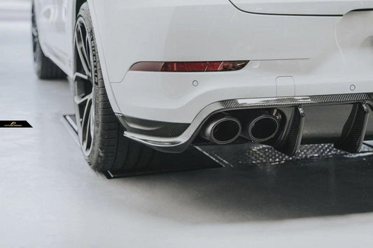 Future Design Carbon Fiber REAR DIFFUSER for Porsche Cayenne Coupe 9Y3 - Performance SpeedShop