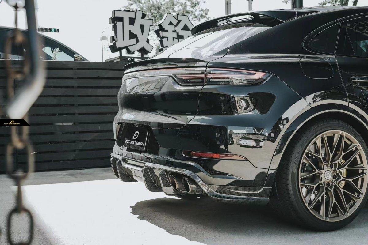 Carbon Fiber Rear Diffuser for Porsche Cayenne Coupe 9Y3– Performance ...