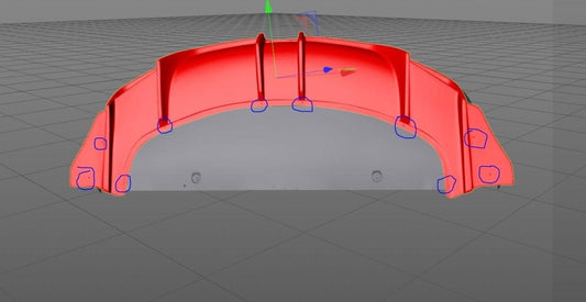 Future Design Carbon Fiber REAR DIFFUSER for Tesla Model 3 - Performance SpeedShop