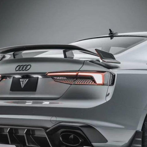 Future Design Carbon Fiber REAR GT WING for Audi RS5 S5 A5 B9 B9.5 2017-2022 - Performance SpeedShop