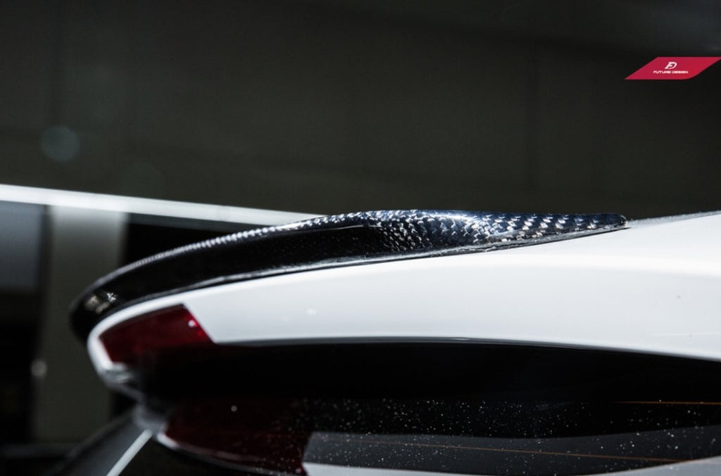Future Design Carbon Fiber Rear Roof Spoiler MP Style for BMW F85 X5M / F15 X5 - Performance SpeedShop