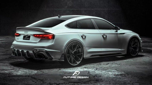 Future Design Carbon Fiber REAR SPOILER - "Blaze kit" for Audi RS5 S5 A5 B9 B9.5 2017-2022 4 Door - Performance SpeedShop