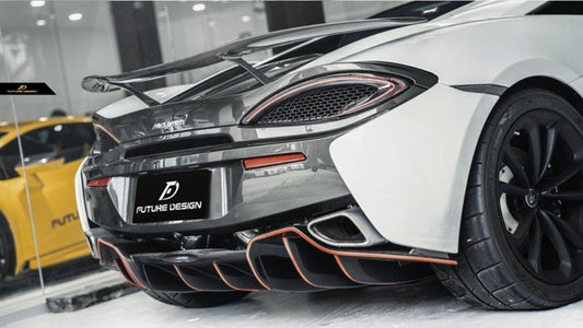 Future Design Carbon Fiber Rear Spoiler for McLaren 570S 540C - Performance SpeedShop