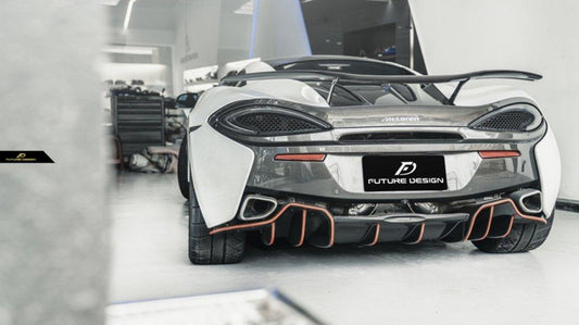 Future Design Carbon Fiber Rear Spoiler for McLaren 570S 540C - Performance SpeedShop