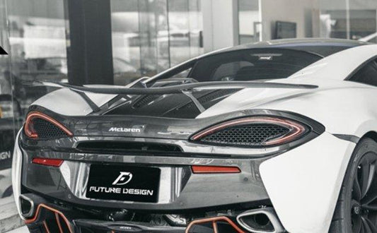 Future Design Carbon Fiber Rear Spoiler for McLaren 570S 540C - Performance SpeedShop