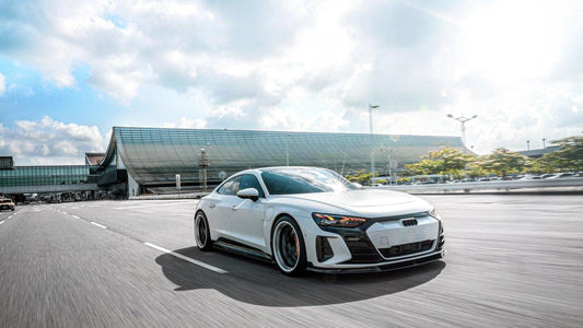 Future Design Carbon Fiber SIDE SKIRTS for Audi e-Tron GT 2021-ON - Performance SpeedShop