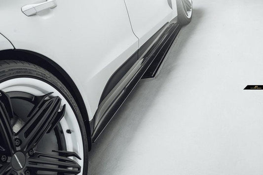 Future Design Carbon Fiber SIDE SKIRTS for Audi e-Tron GT 2021-ON - Performance SpeedShop