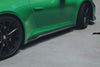 Future Design Carbon Fiber SIDE SKIRTS for Porsche 992 Carrera & 4 & S & 4S - Performance SpeedShop