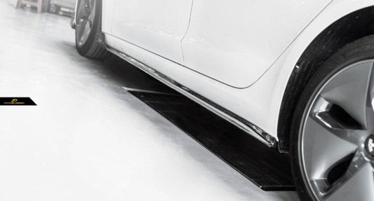 Future Design Carbon Fiber SIDE SKIRTS for Tesla Model 3 - Performance SpeedShop