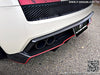 Future Design Carbon Lamborghini Gallardo LP550 LP560 LP570 Carbon Fiber Rear Diffuser - Performance SpeedShop